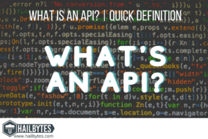 ఒక API అంటే ఏమిటి?