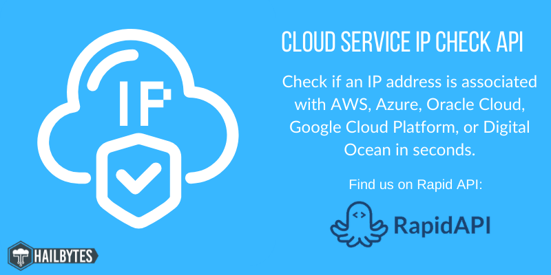 Cloud Service IP Check API