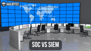 SOC vs SIEM