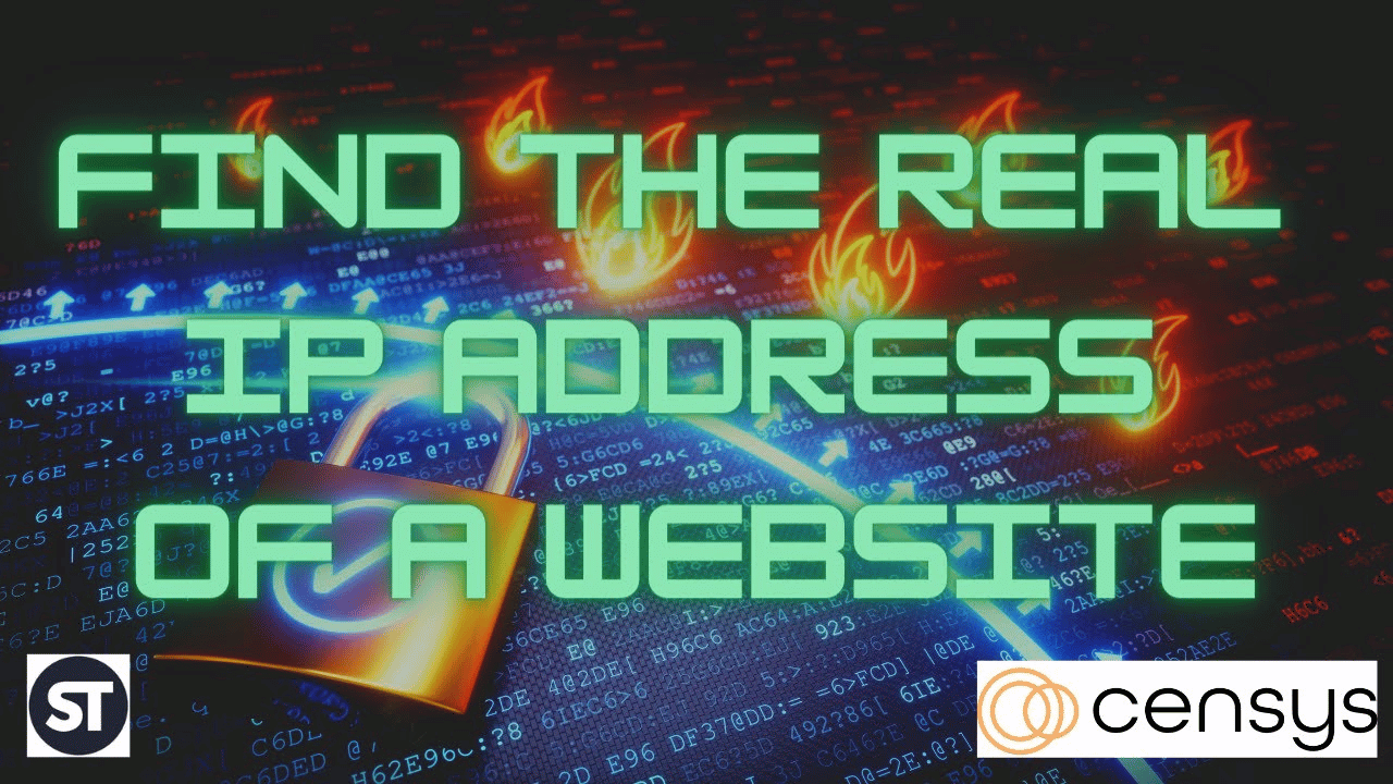 Finding the real ip address of a website