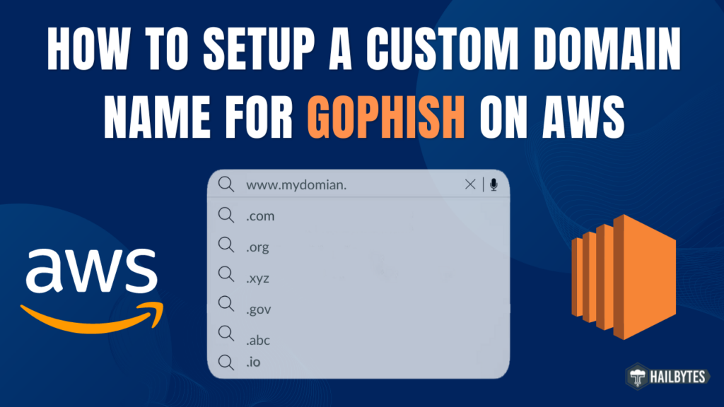 How to Setup a Custom Domain Name for GoPhish on AWS