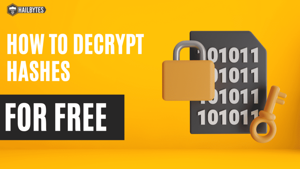 How to decrypt hashes