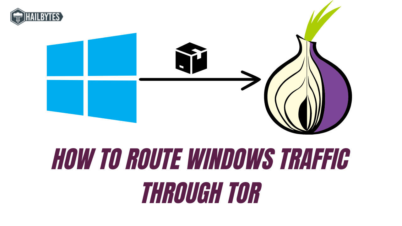 Routing Windows Traffic Through Tor Network