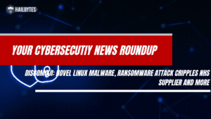Banner for cybersecurity news on malware and ransomware.