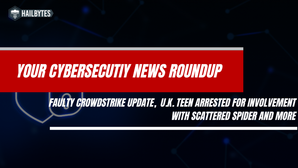 Cybersecurity news banner covering recent security updates