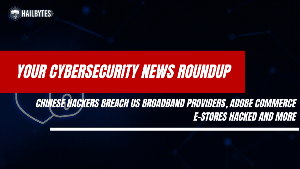 Cybersecurity news roundup on digital threats and breaches